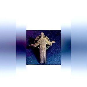 Vintage Religious, Christian, Devotional Small Metal Pin